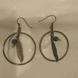 Silver and Turquoise Earrings